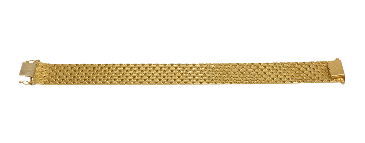 18K Gold Mesh Bracelet