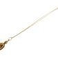 14K Gold 8 Eight Point Star Pendant Necklace