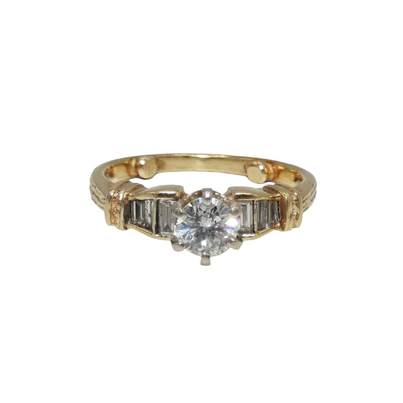 14K Gold Diamond Ring