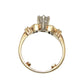 14K Gold Diamond Ring