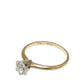 14K Gold Diamond Solitare with Ring Enhancer