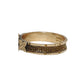 Mourning Jewelry 9K Gold Victorian Hair Ring