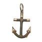 10K Rose Gold Woven Hair Anchor Charm/ Pendant