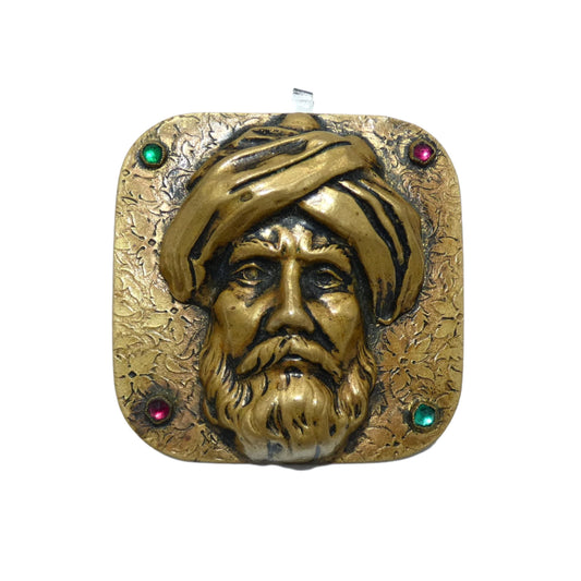 Joseff of Hollywood Thief of Bagdad Turban Man Unsigned Pin