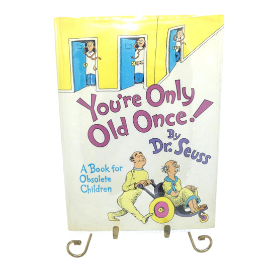 Dr. Suess You're Only Old Once First Edition Signed Book JSA