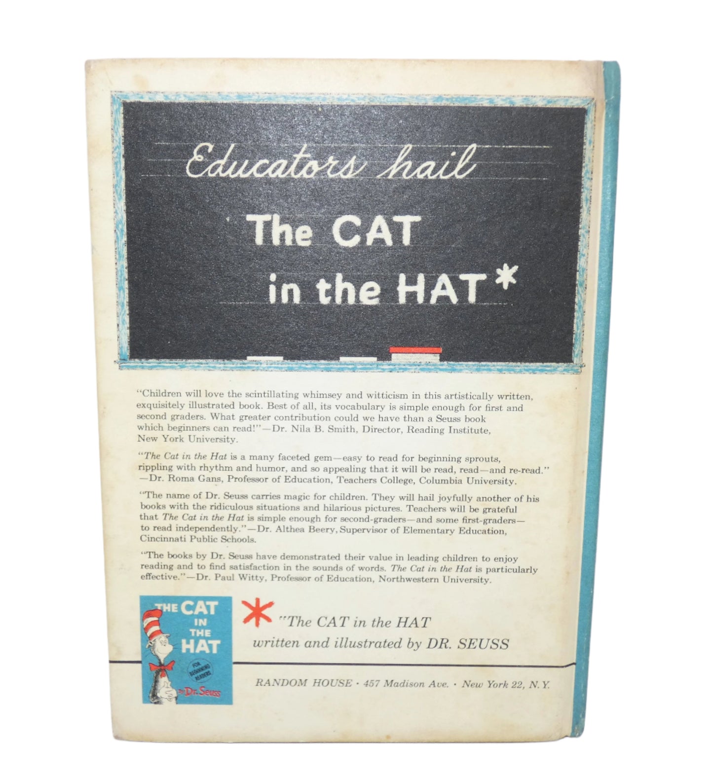 Dr. Suess The Cat In The Hat First Edition Book