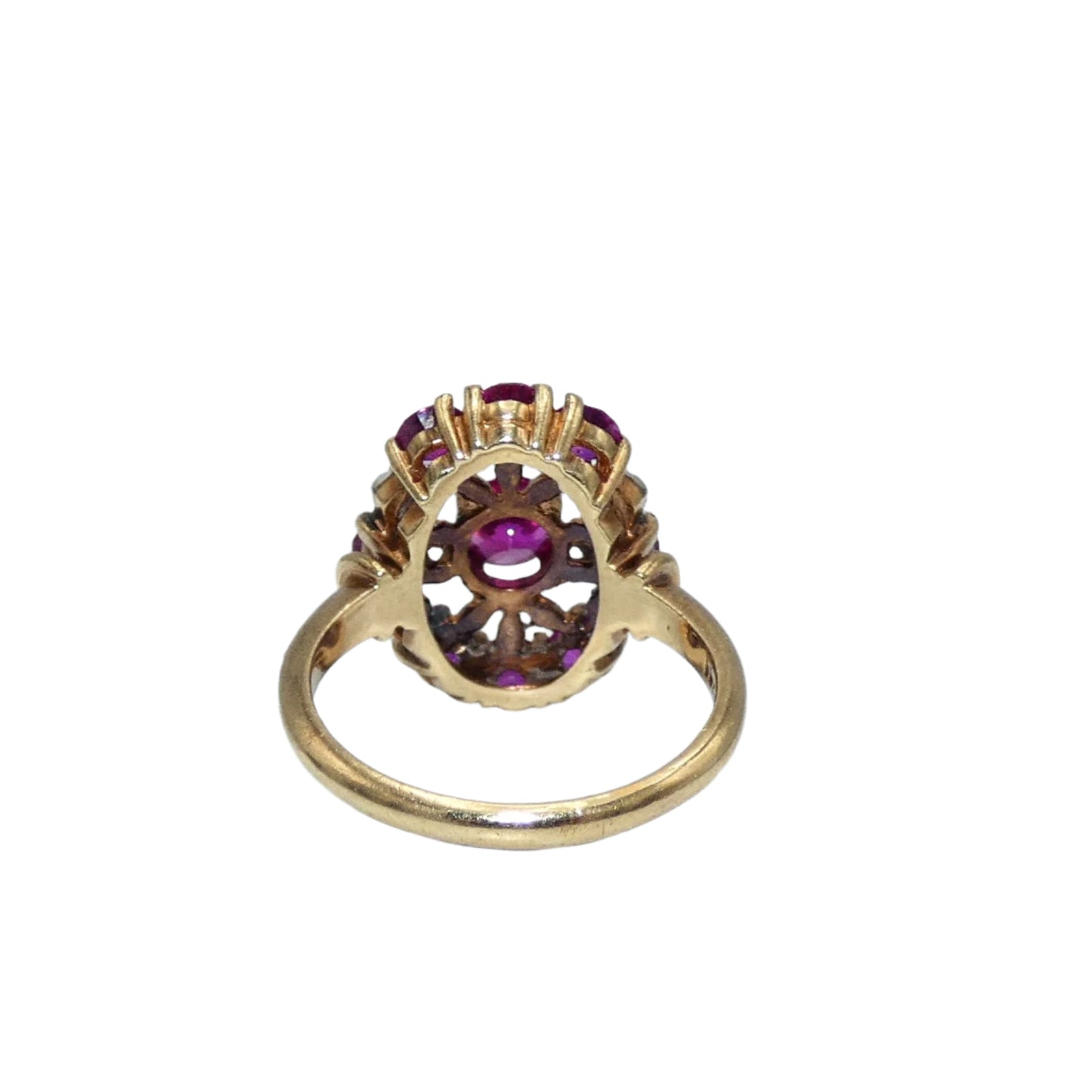 10K Ruby and Diamond Ring