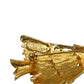 Eisenberg Ice Gold Plated Christmas Tree Brooch