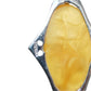 Art Deco Sterling Sterling Silver Egg Yolk Amber Pendant Necklace