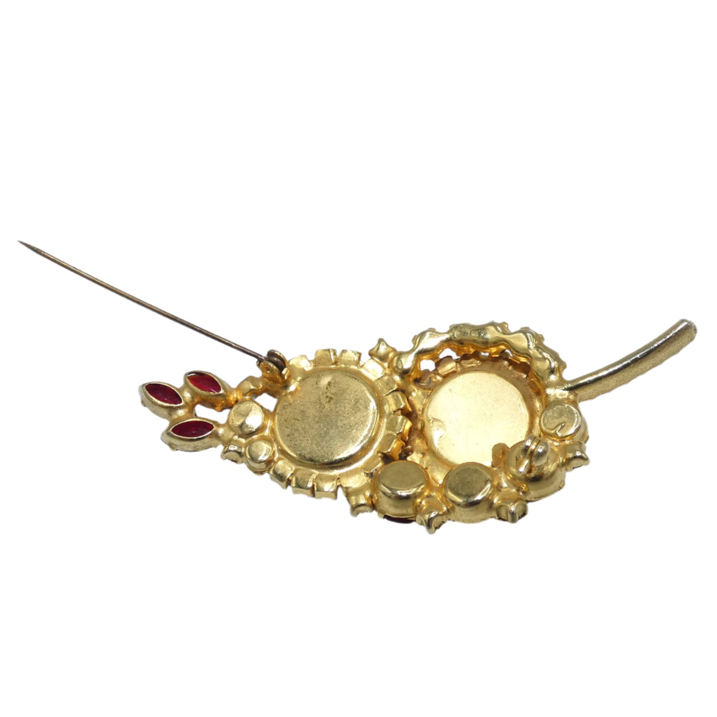 Juliana Volcano Rivoli Brooch & Earrings Set