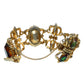 Schiaparelli Iridescent Watermelon Bracelet & Earrings